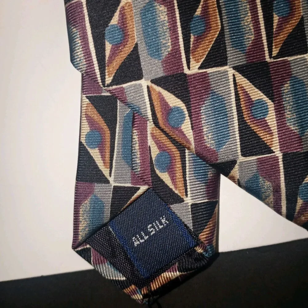 Pierre Cardin Men's Ties 2 Piece Set, 1 Polyester Tie & 1 Silk Tie